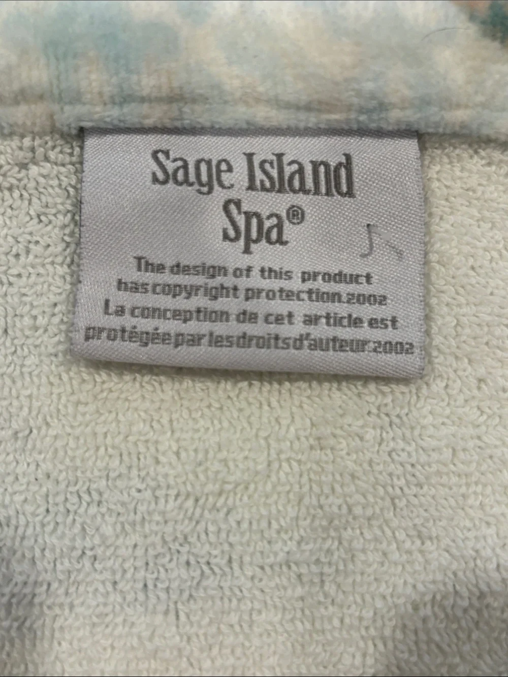 Sage Island Spa Sea Turtle Bath Hand Towels
